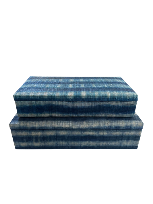 Maili Box - Blue Tie Dye