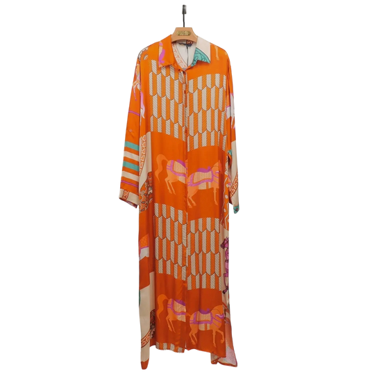 Equestrian Shirt Dress