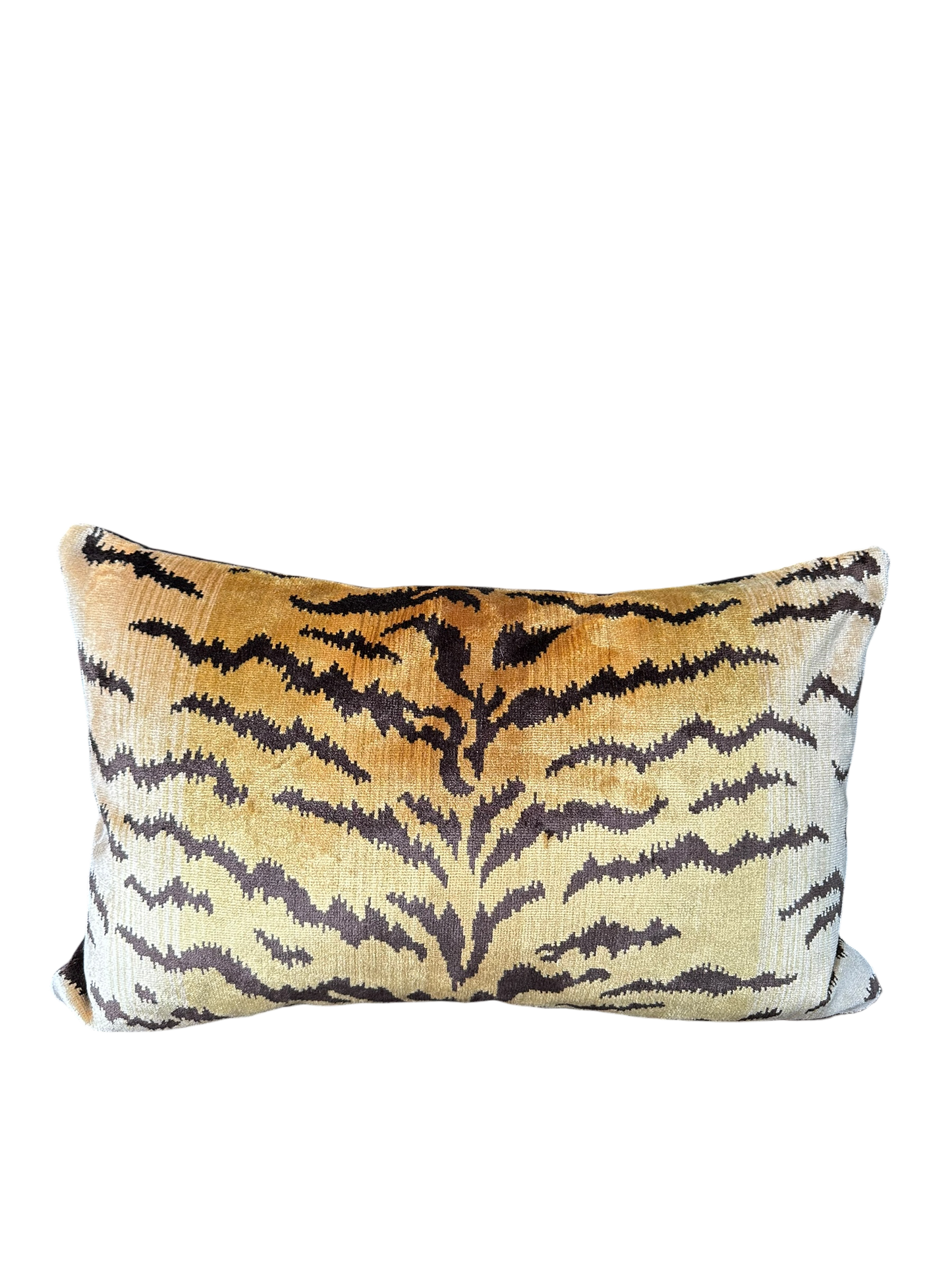 12” x 18” Brown Tiger Lumbar Pillow