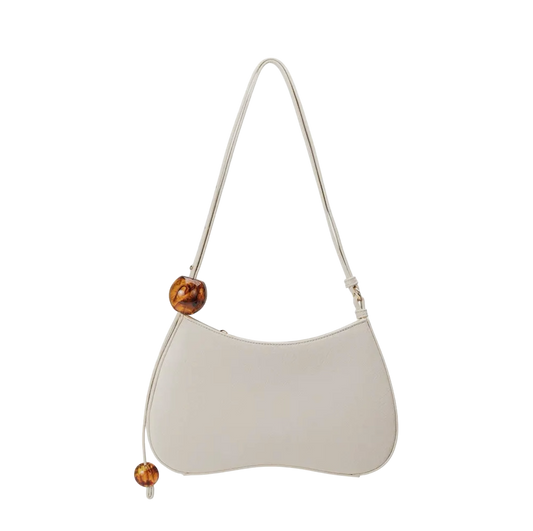 Pilar Ivory Recycled Vegan Shoulder