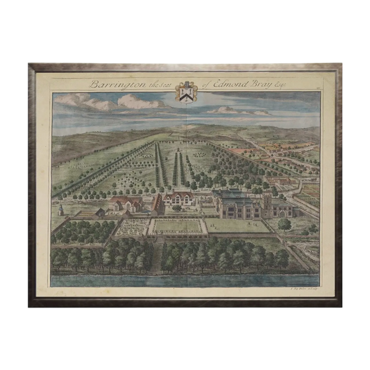 28” x 22” Vintage Estate Plan Print