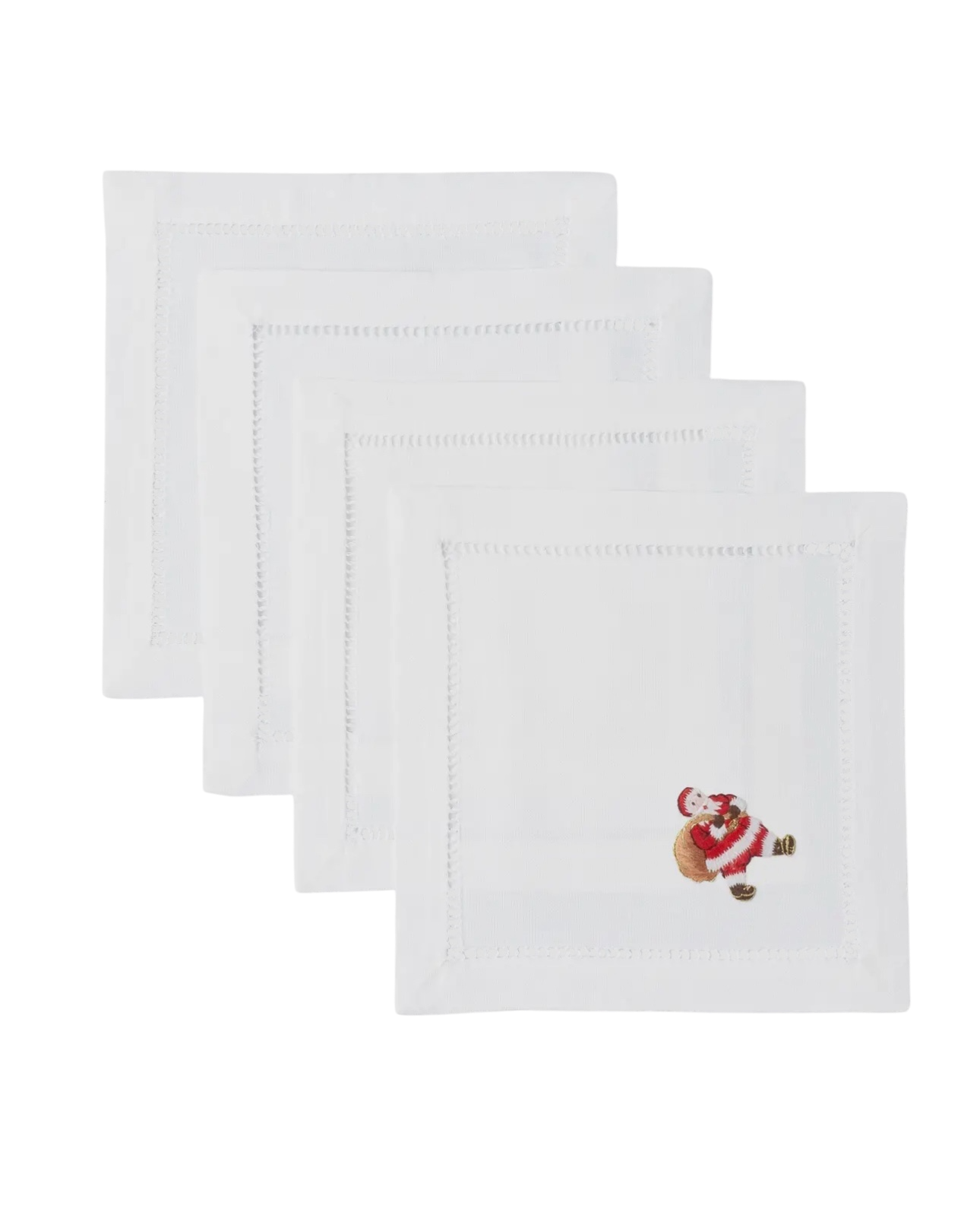 Holiday Cocktail Napkins / Set of 4