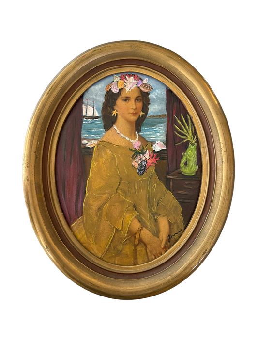 Jenn Leverett Art - Captain’s Wife in Shell Crown