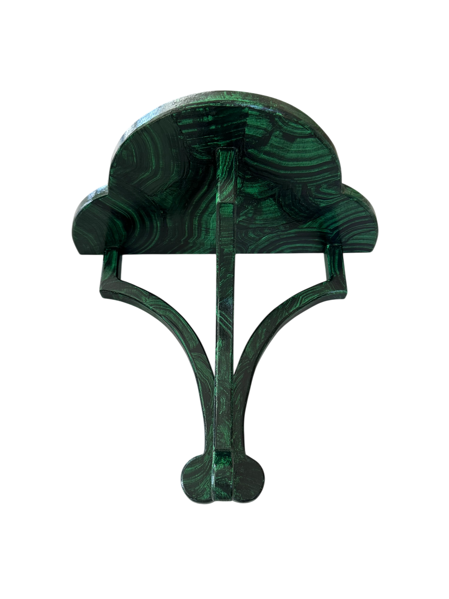 Bespoke Faux Malachite Wall Bracket