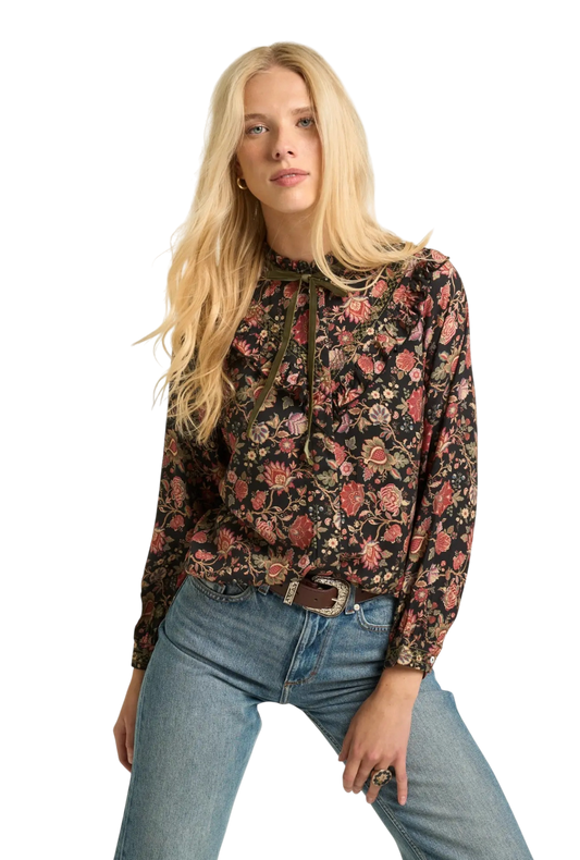 Hazel Blouse Black