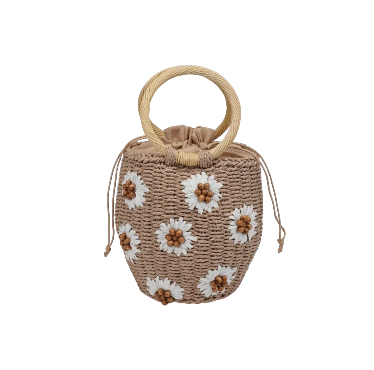 Emaline Satchel - Natural