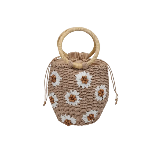 Emaline Satchel - Natural