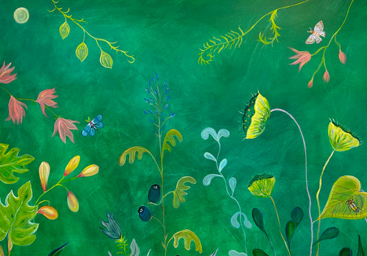 "Midnight Garden" - Jenn Leverett
Art