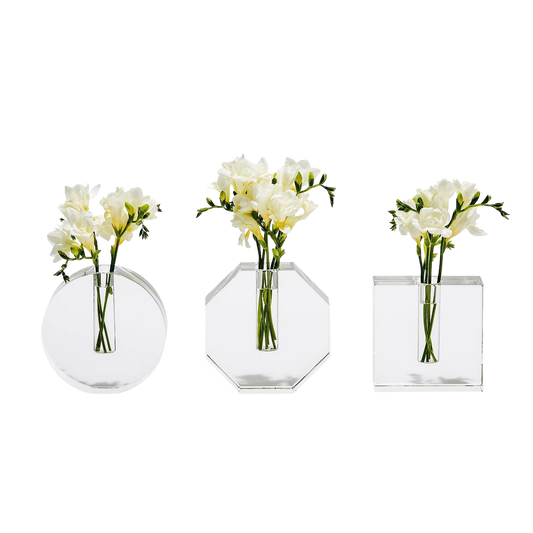 Crystal Shape Budvase