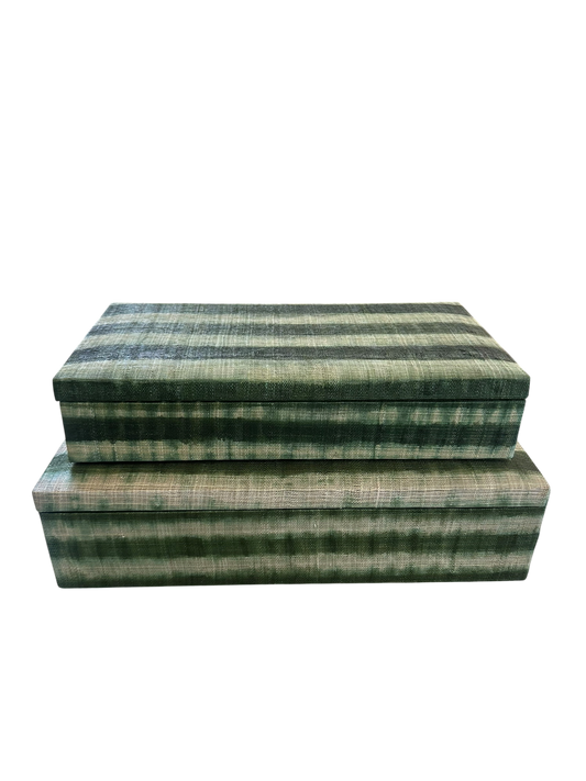 Maili Box - Green Tie Dye