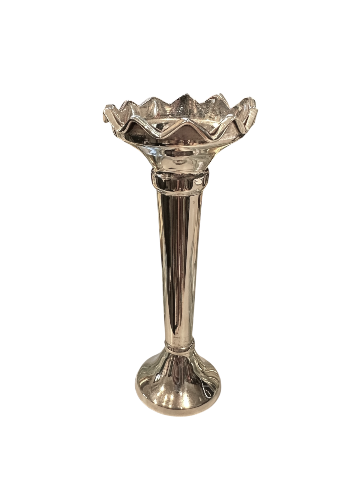 Single Stem Silver Vase