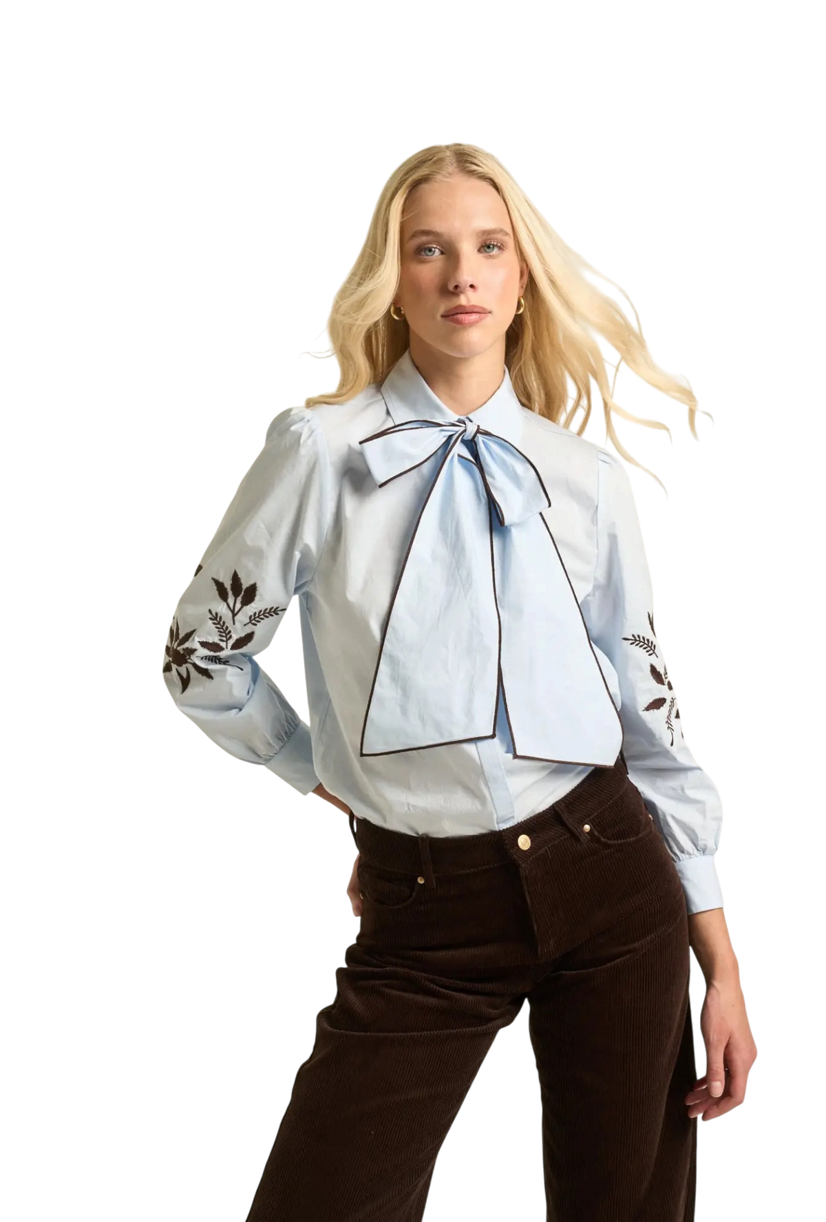 Lily Blouse Light Blue
