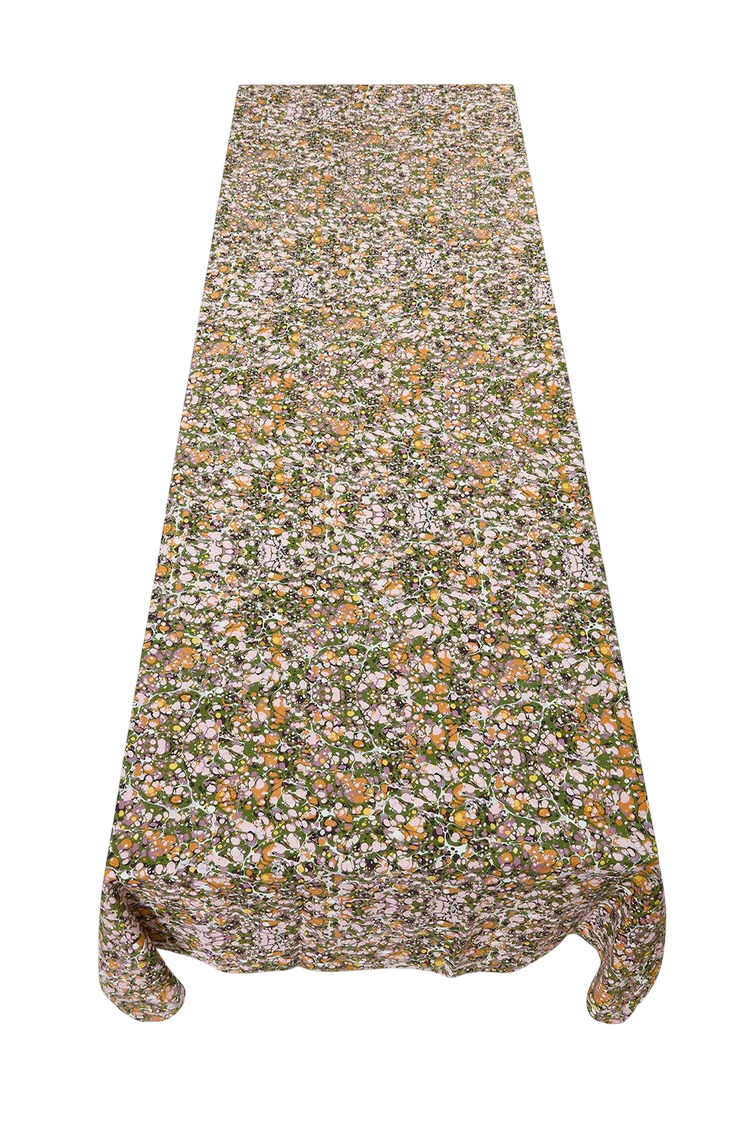 Summerill & Bishop Marble Linen Tablecloth