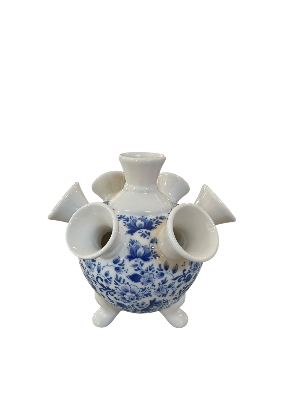 Blue & White Tulipiere - 2 Sizes