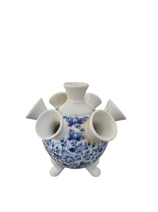 Blue & White Tulipiere - 2 Sizes