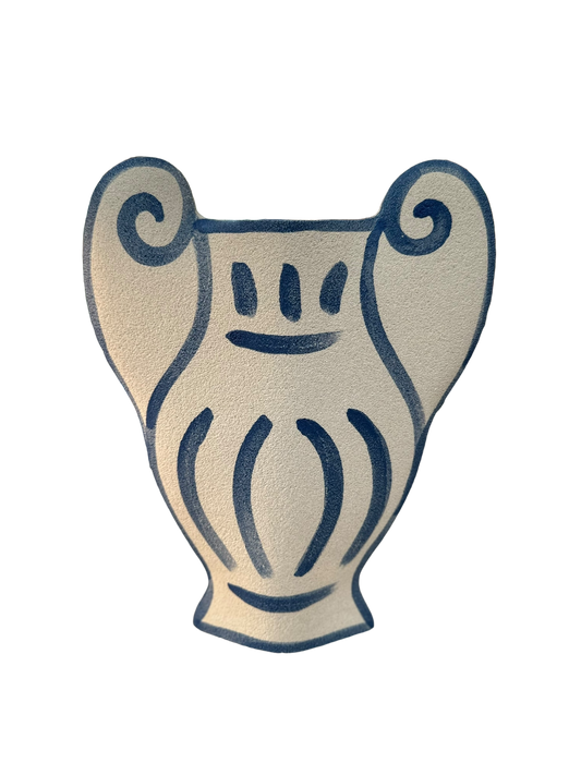 Hand-Painted Naxos Ceramic Vase