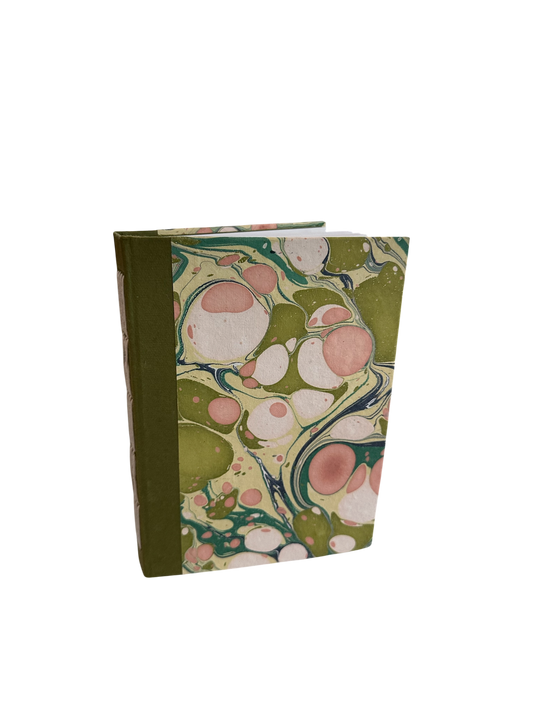 Moss Pebble Marble Journal