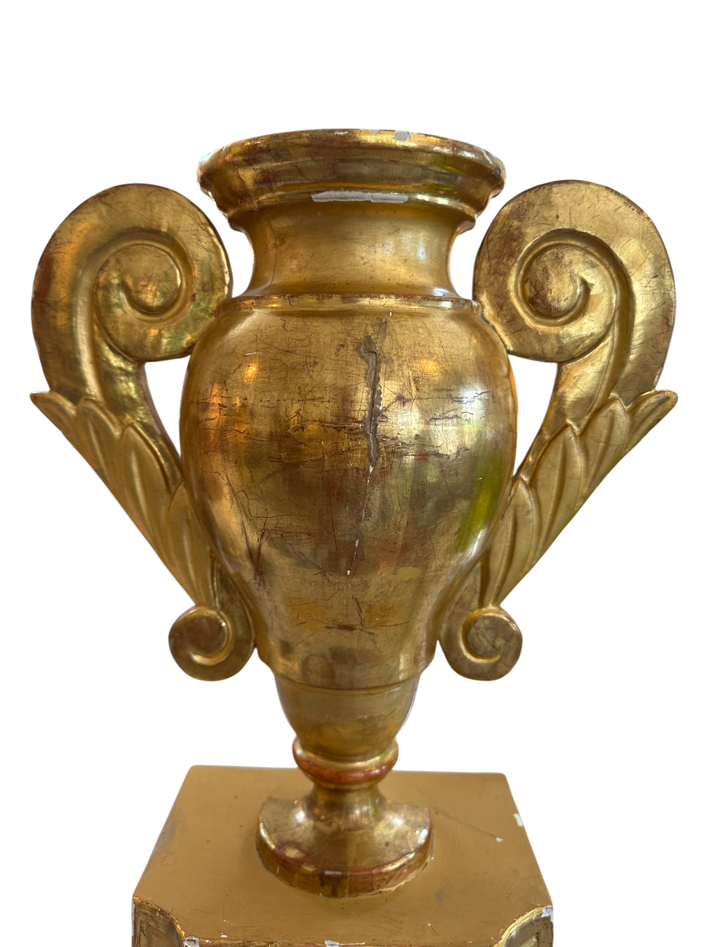 Antique Gilt Altar Urn