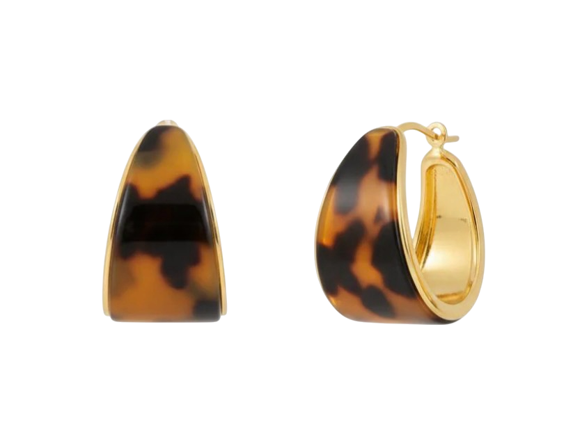 Tortoiseshell Hoops