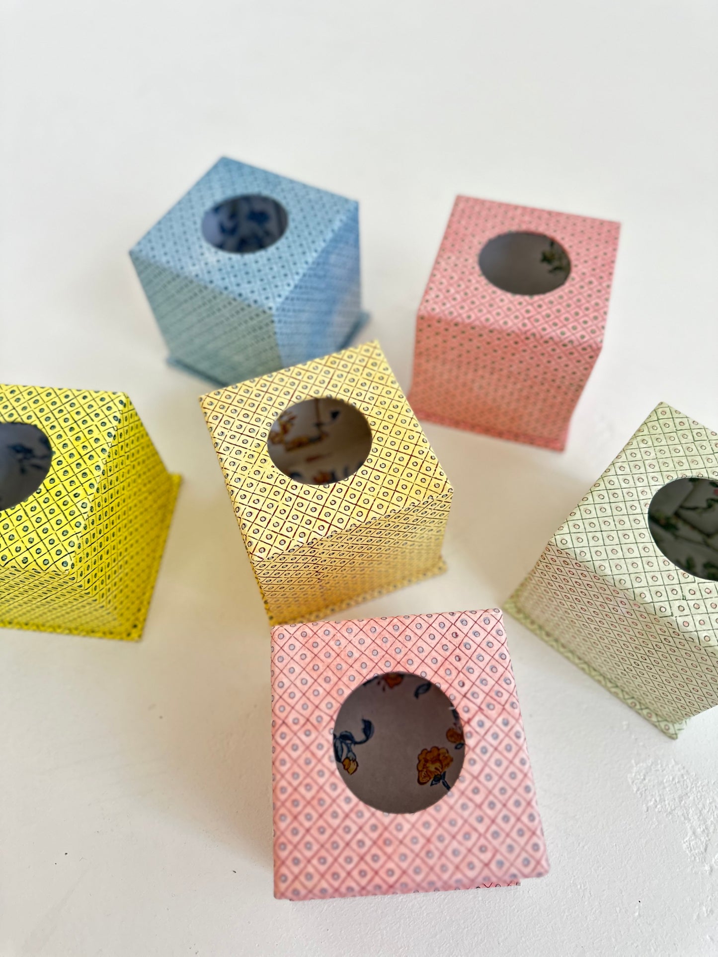 Hand Block Printed Tissue Box