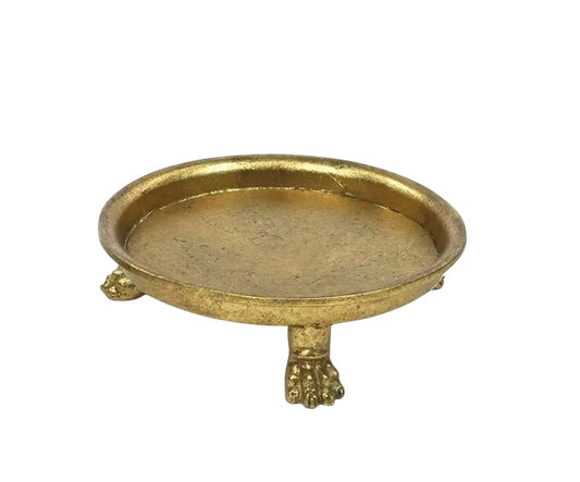 Small Claw Foot Round Dish
