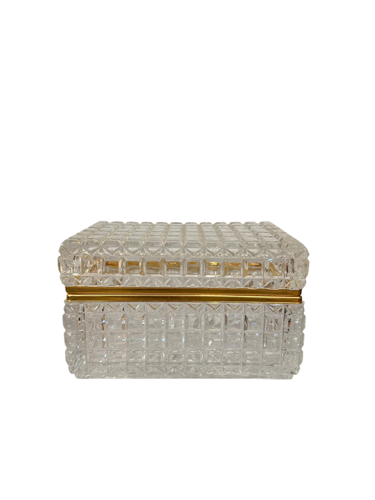 Crystal Jewelry Box - Large Rectangular