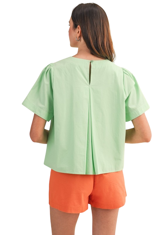 Seam Detail Short Sleeve - Two Colors!