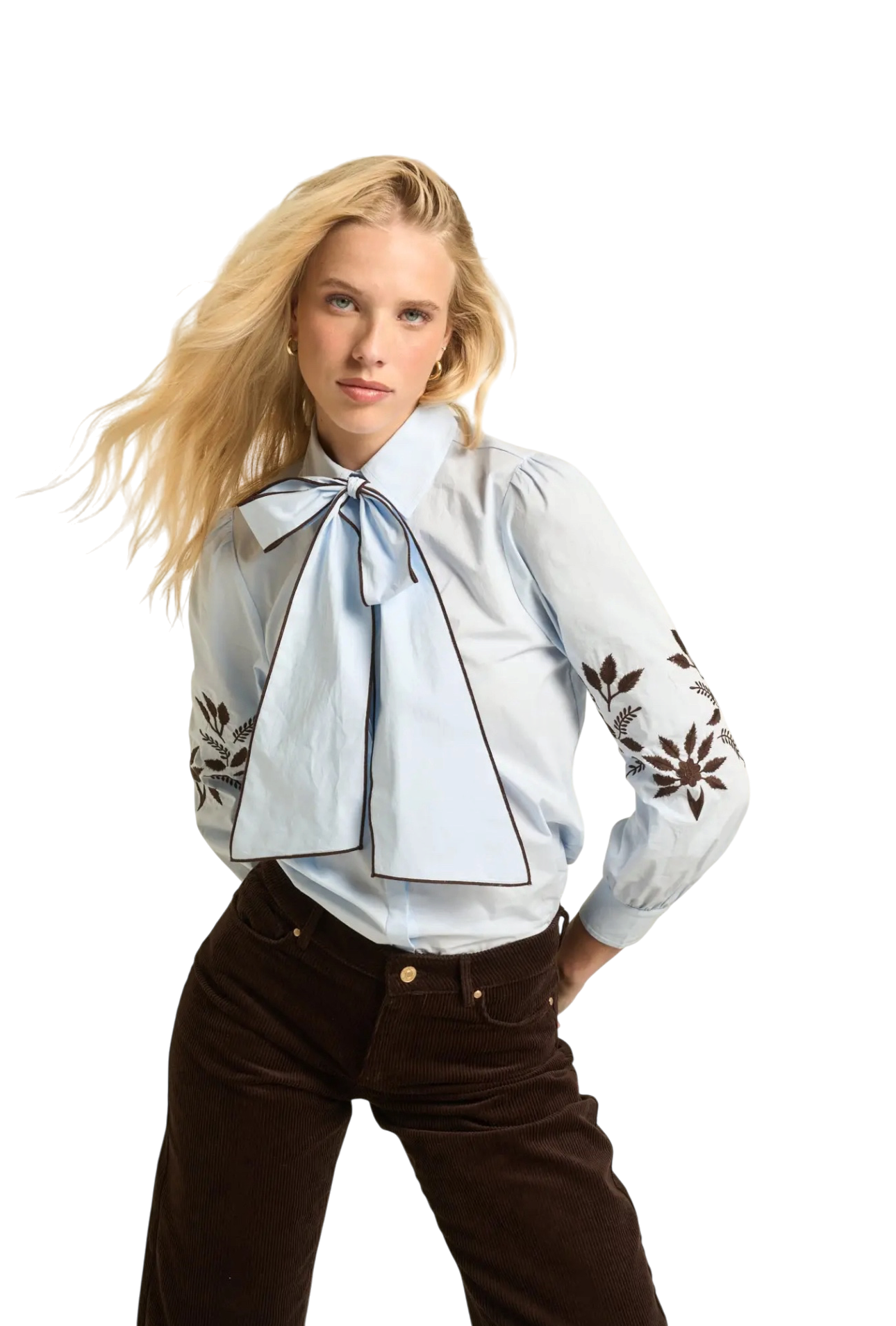 Lily Blouse Light Blue