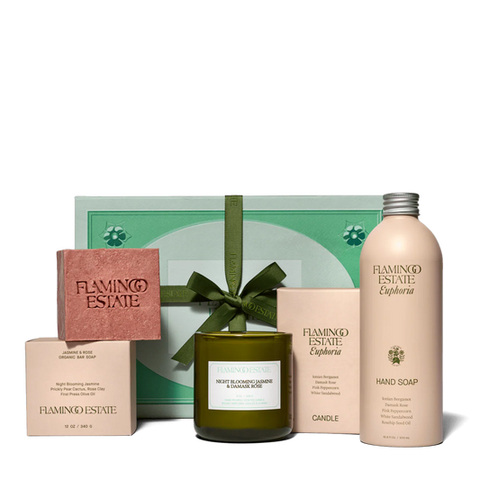 Jasmine & Rose Bath Set