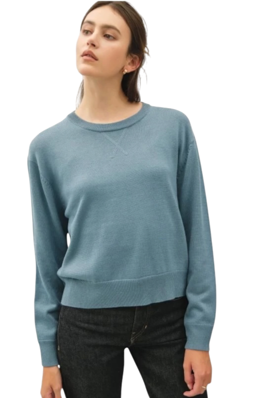 Knit Crewneck- 3 Colors