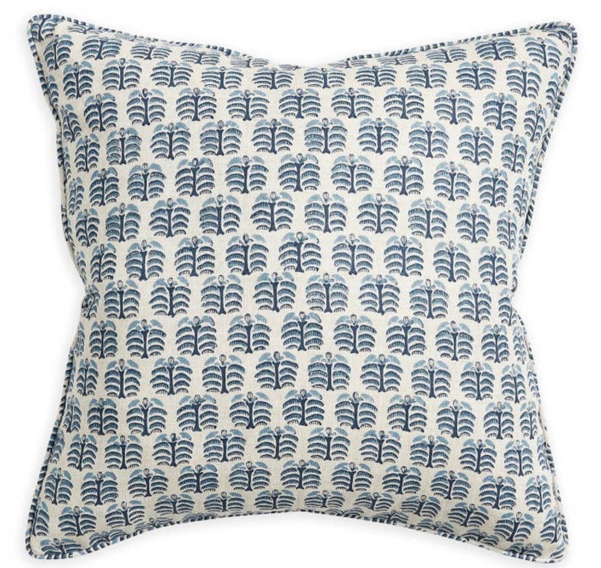 Walter G 22x22 Linen Block Print Pillows