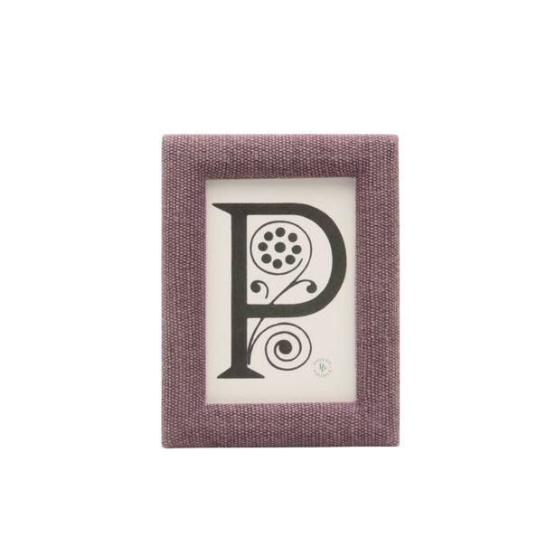 Raspberry Cotton Jute Photo Frame