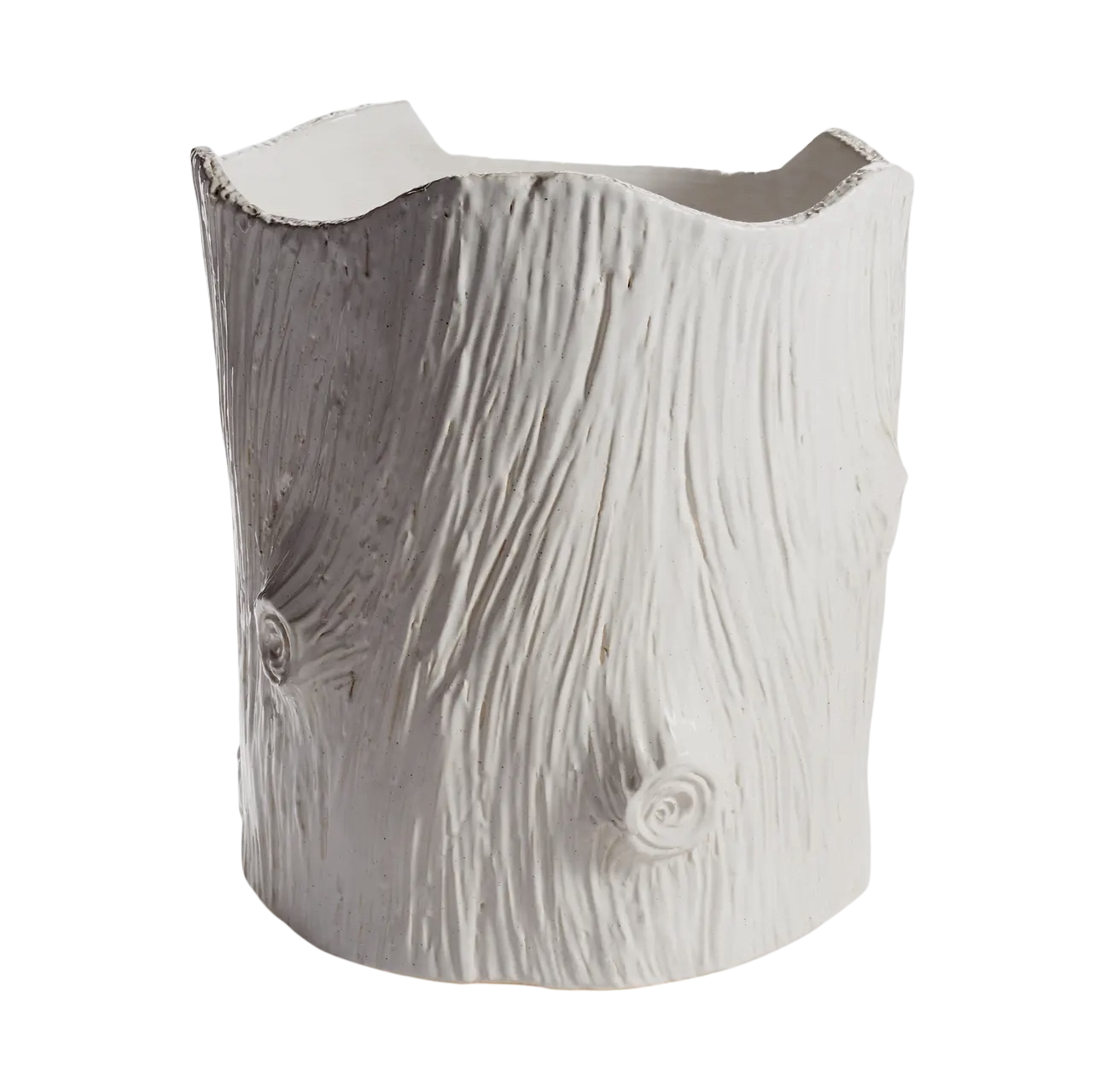 Faux Bois 10.25" Pot
