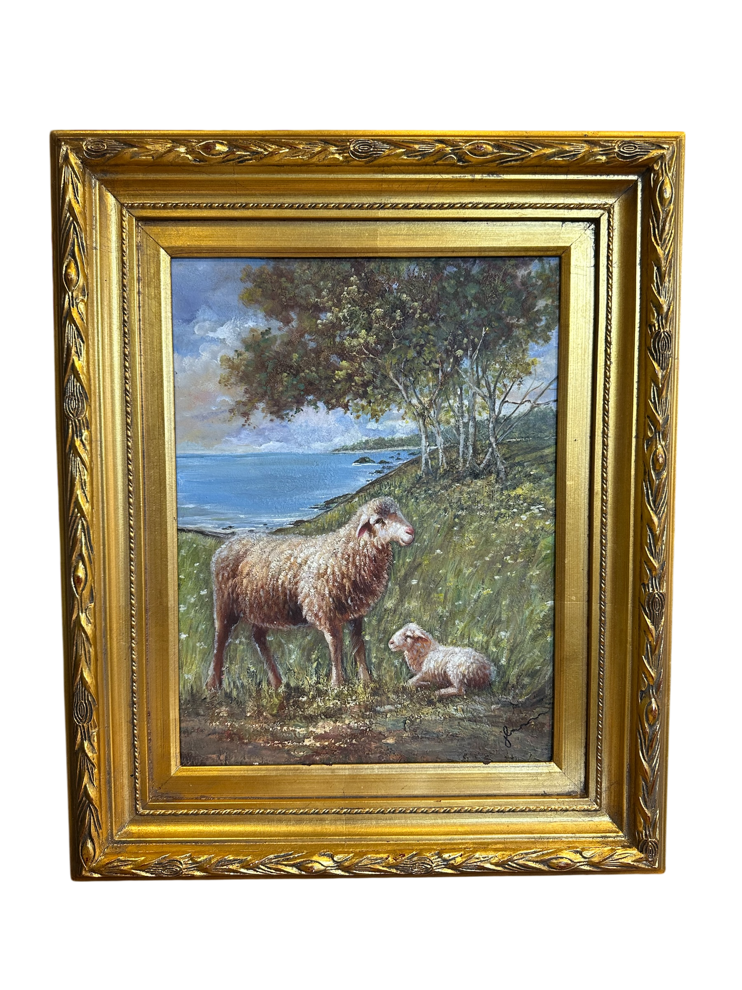 Jenn Leverett Art - Sheep Pastoral