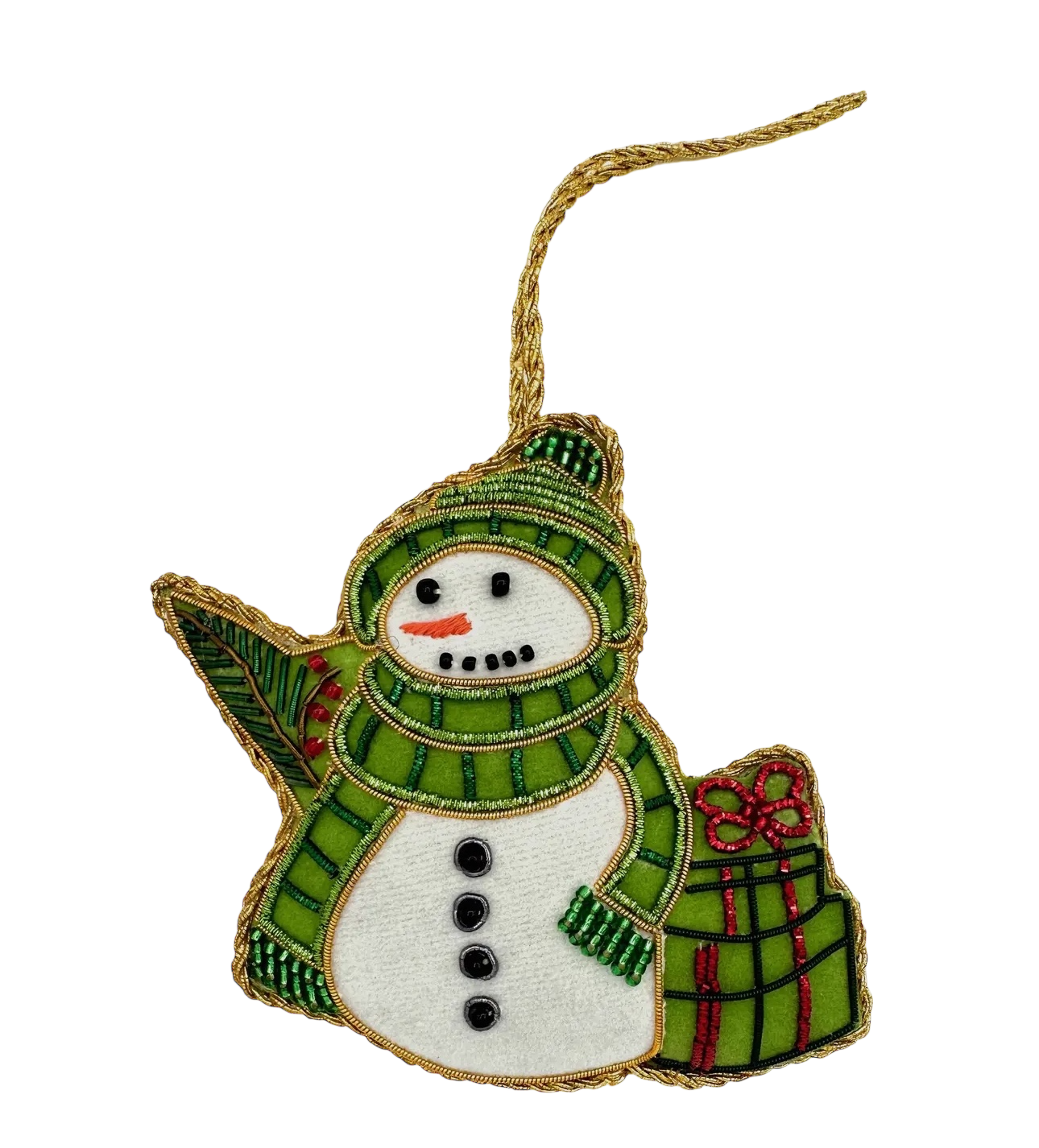 Hand-Beaded Ornaments