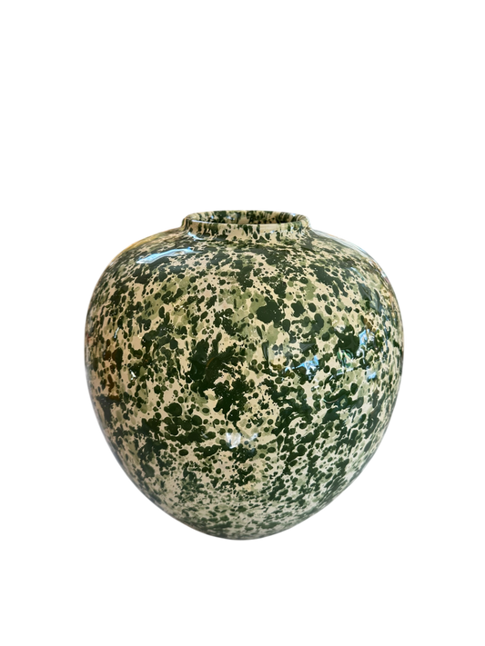 Speckled Flower Vase