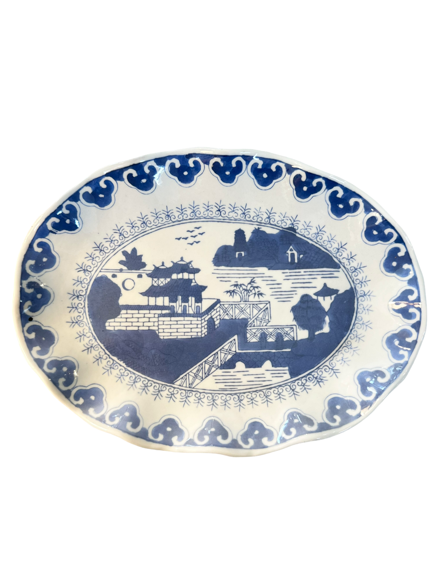 Blue & White Serving Platter