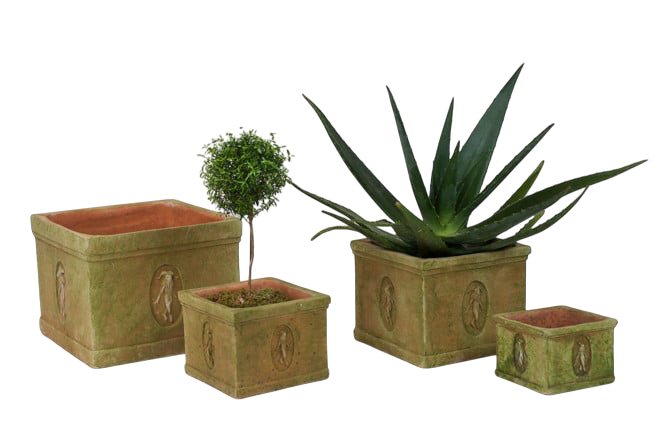 Aged Dimitri Planter Square