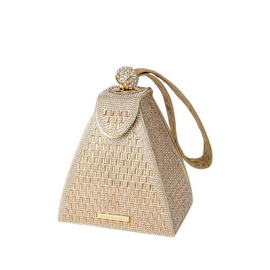 Crystal Pyramid Handbag