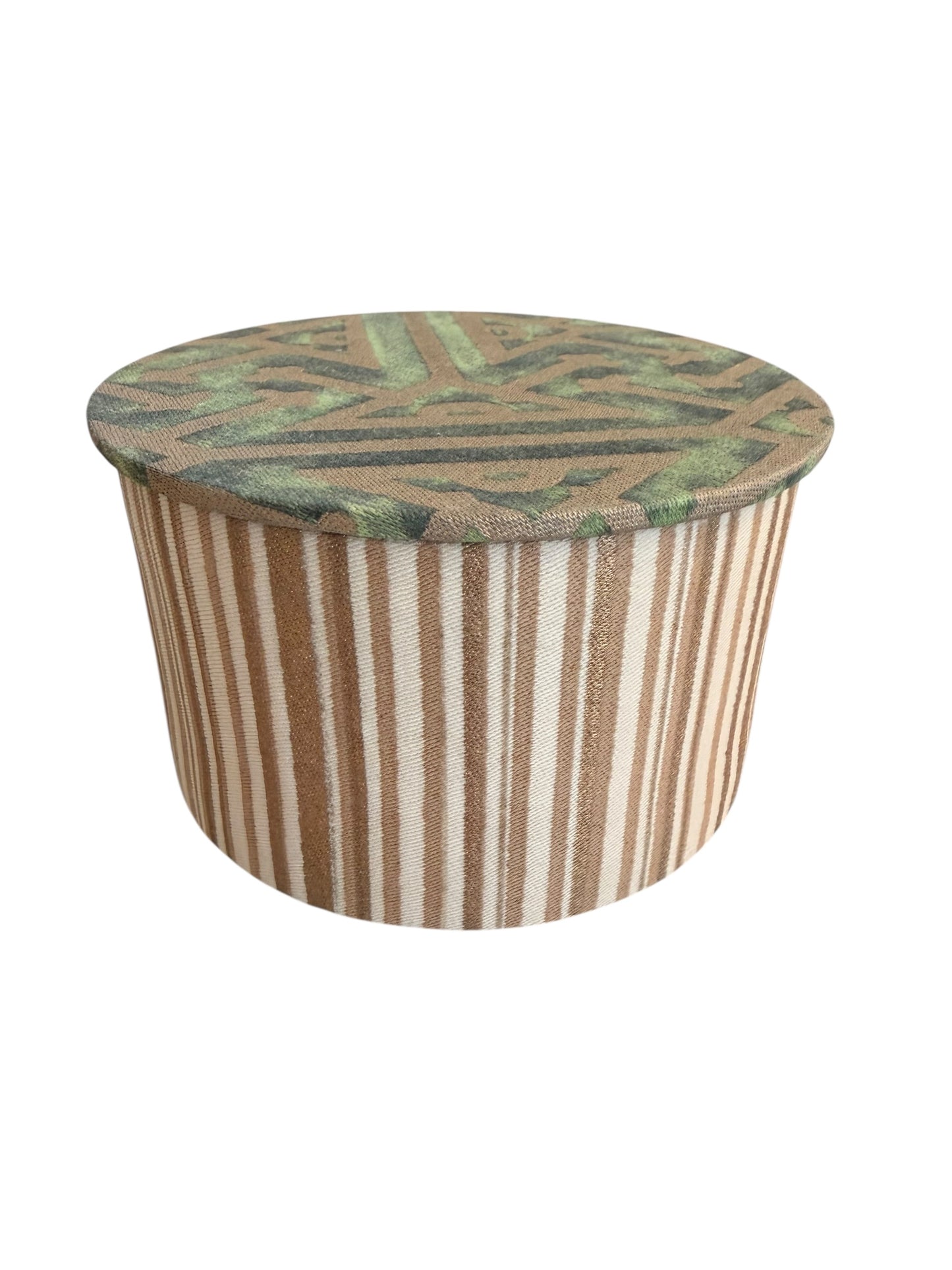 Bespoke Fortuny Round Box - Small