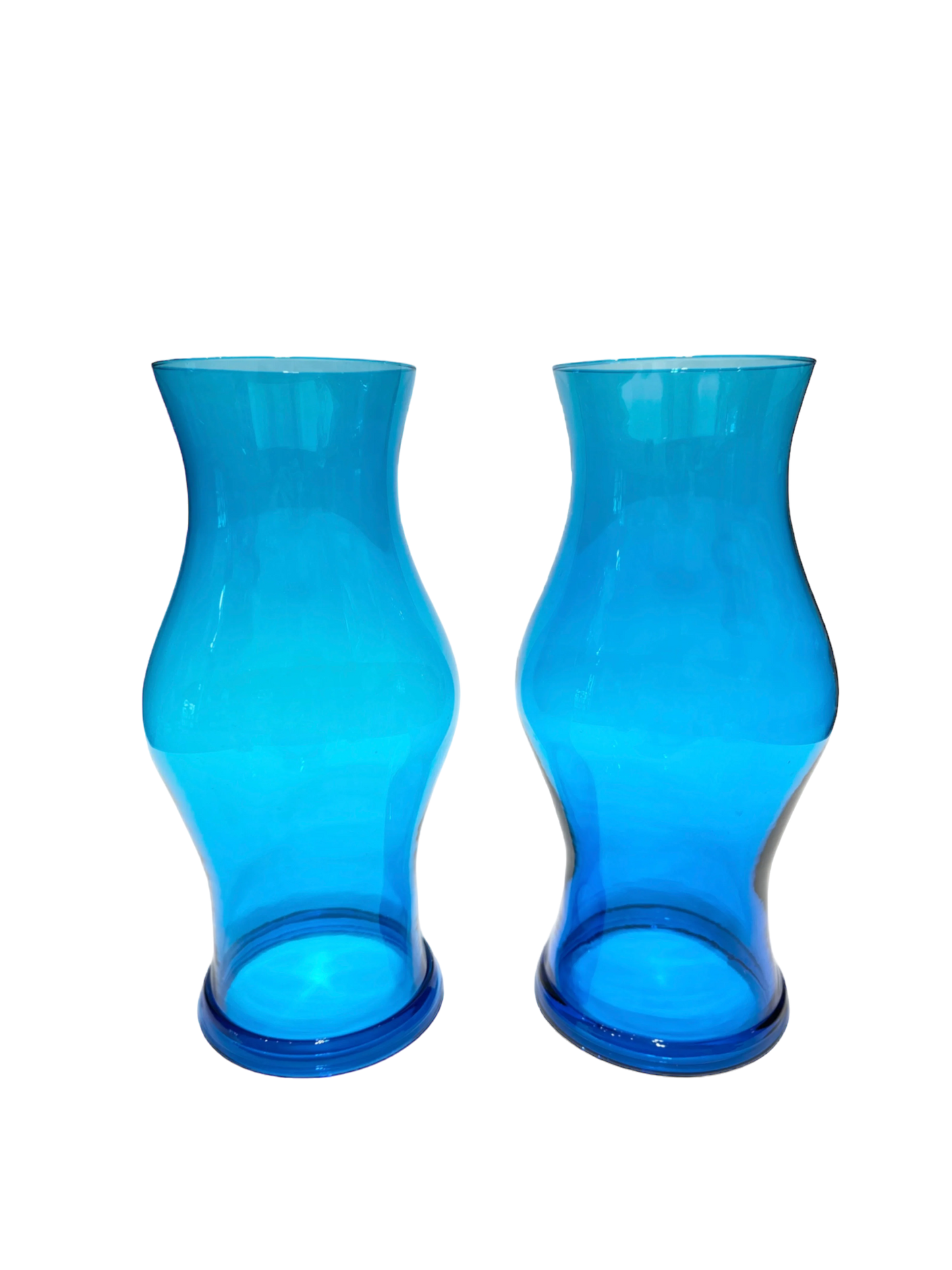 Pair of Colonial Williamsburg Sapphire Hurricanes