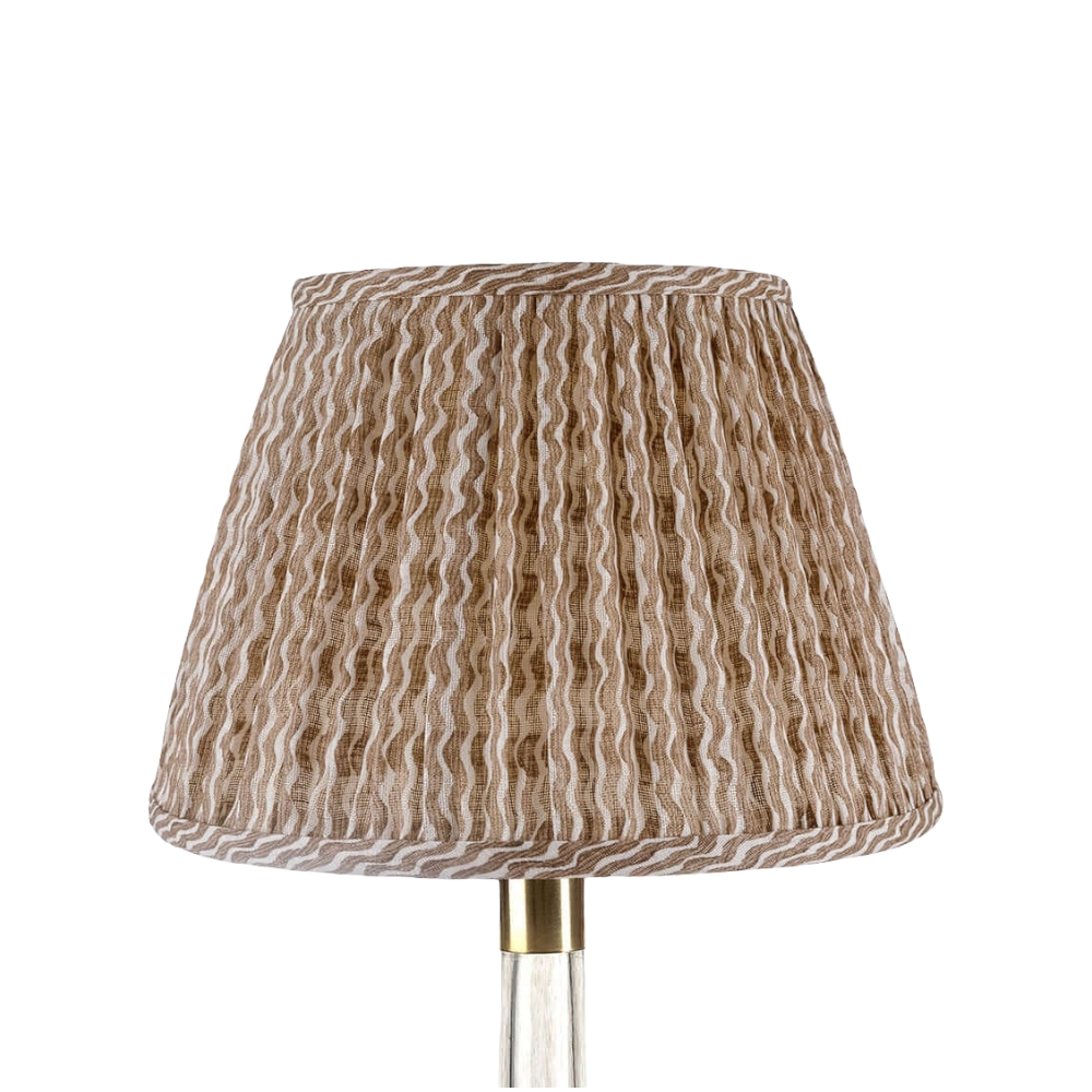 Fermoie Nut Brown Popple Lampshade