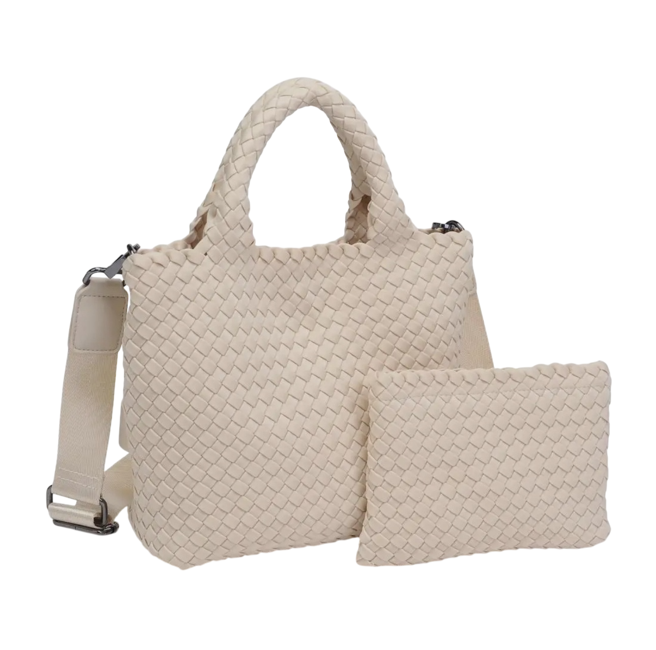 Small Woven Neoprene Crossbody