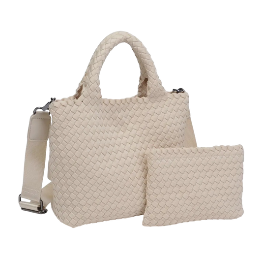 Small Woven Neoprene Crossbody