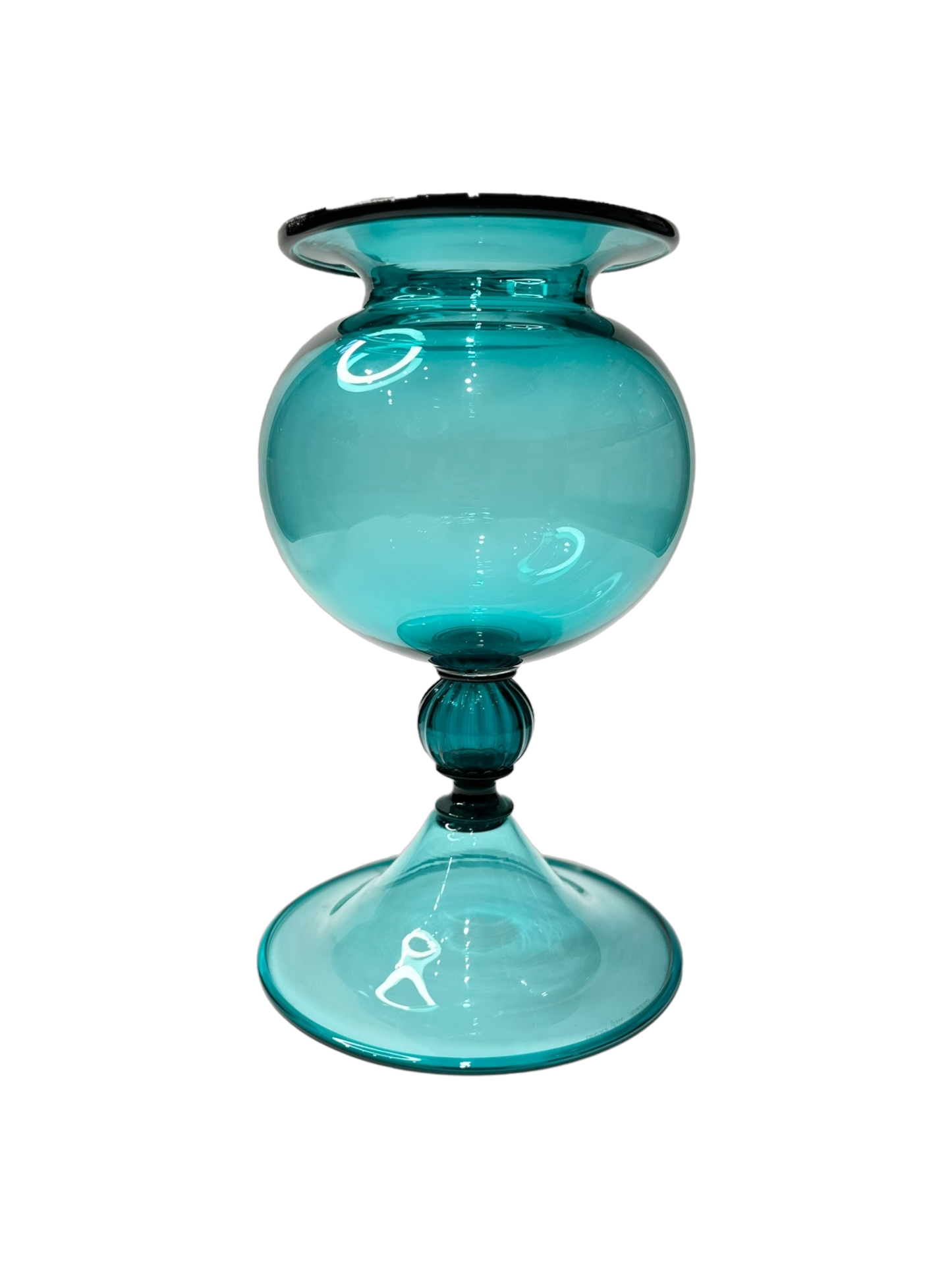 Hand-Blown Leech Bowl by Davide Fuin