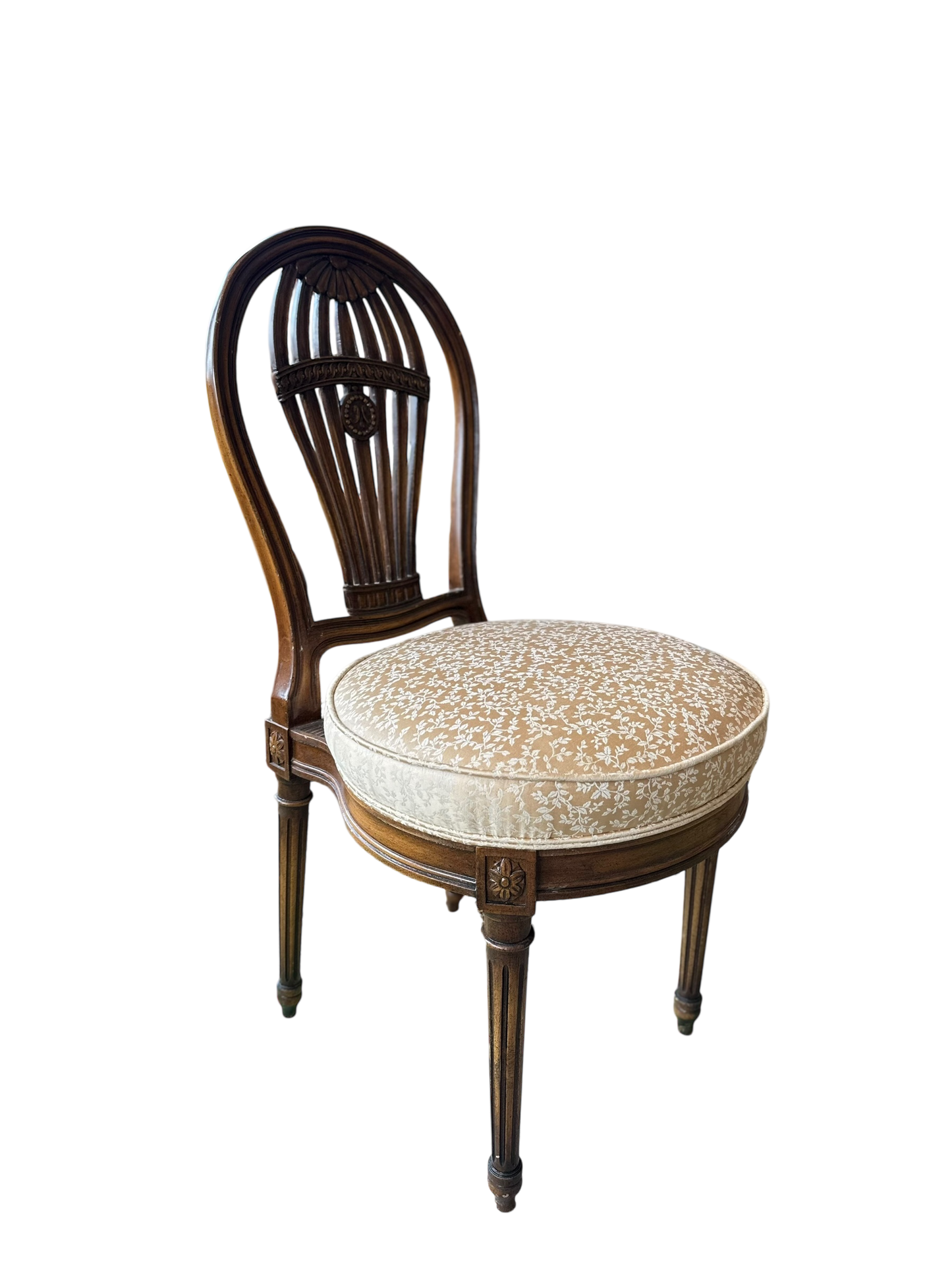Set of 6 Louis XVI Hot Air Balloon Back Dining Chairs
