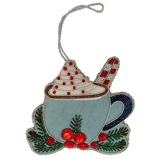 Hand-Beaded Ornaments