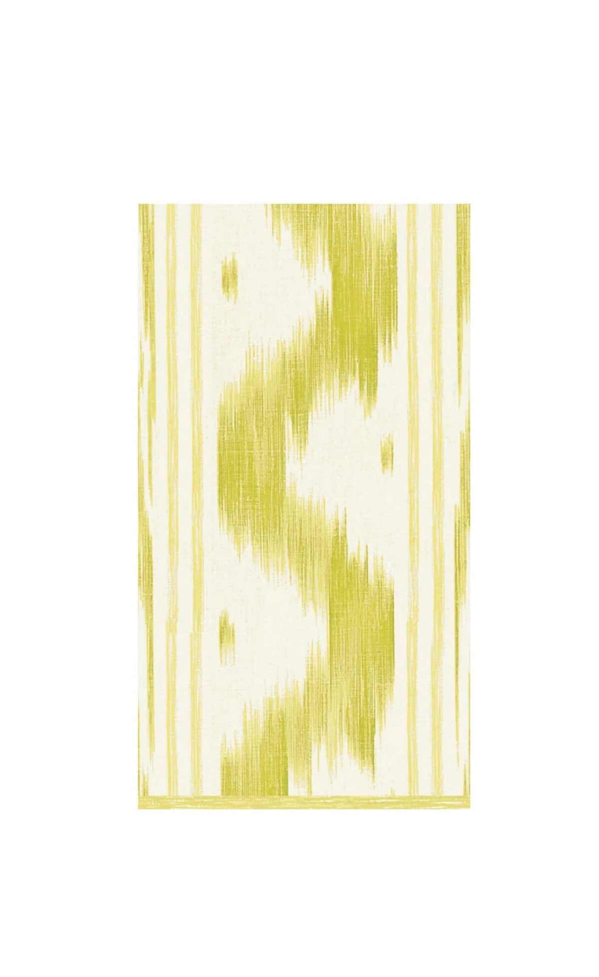 Toile De Nantes Yellow Paper Linen Guest Towels - 12