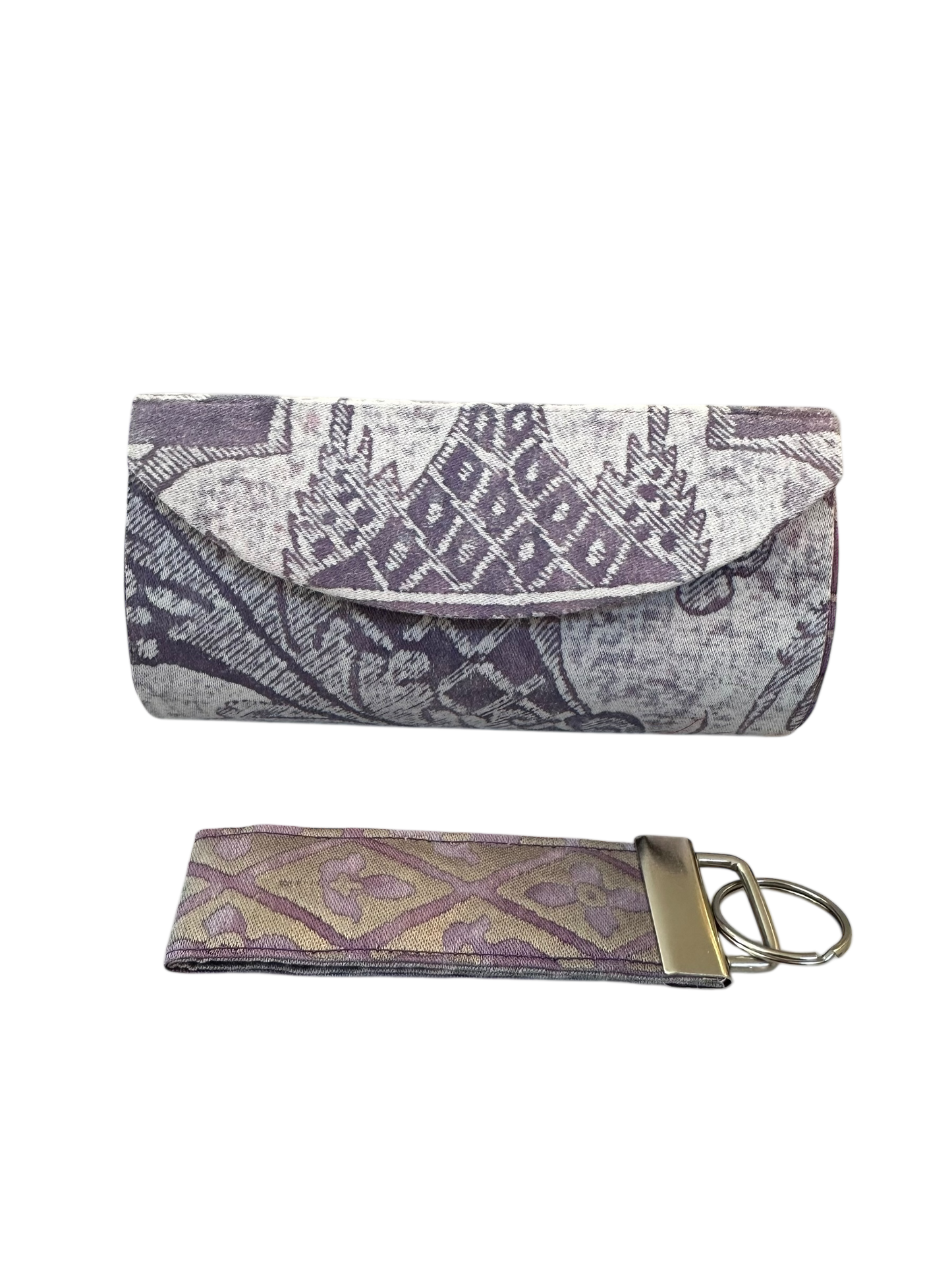 Bespoke Fortuny Glasses Case + Key Chain