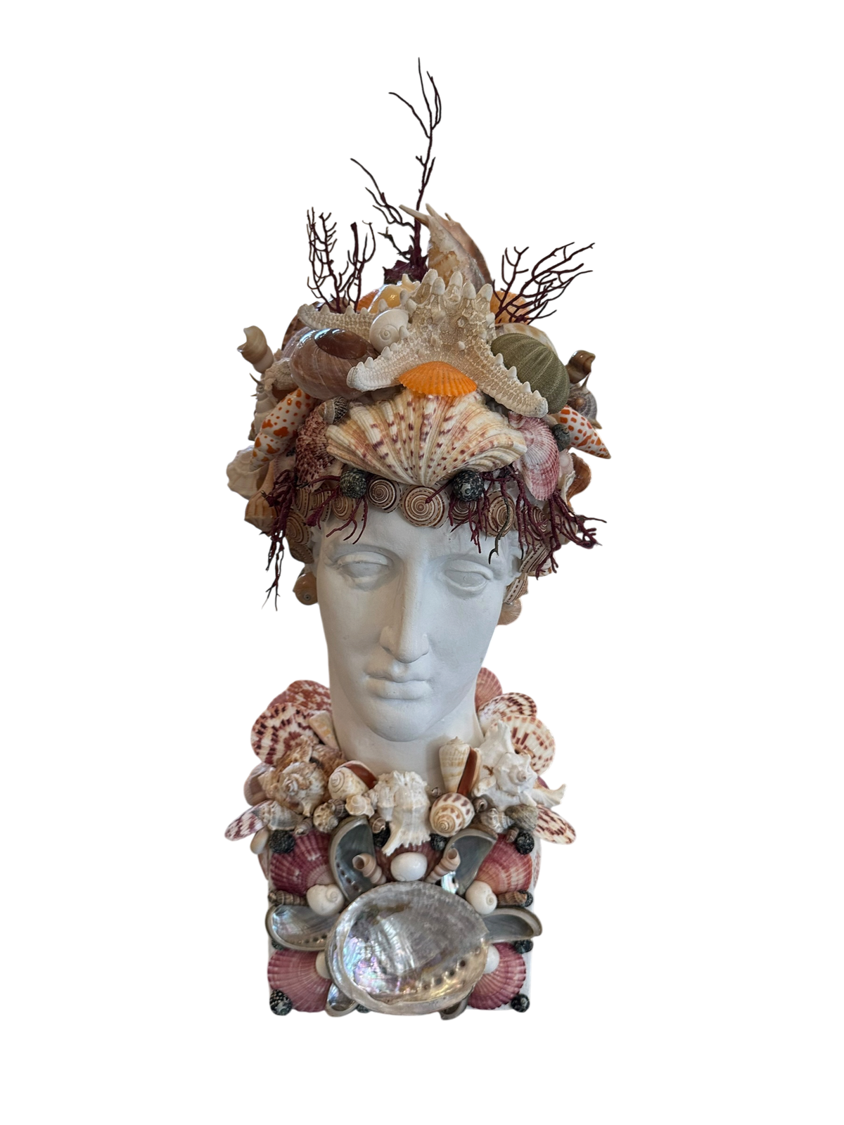 Jenn Leverett Art - Shell Encrusted Perseus